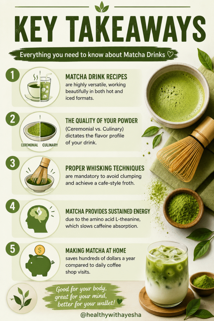 Matcha Drink Recipes