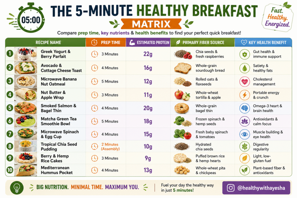 Healthy Breakfast Ideas
