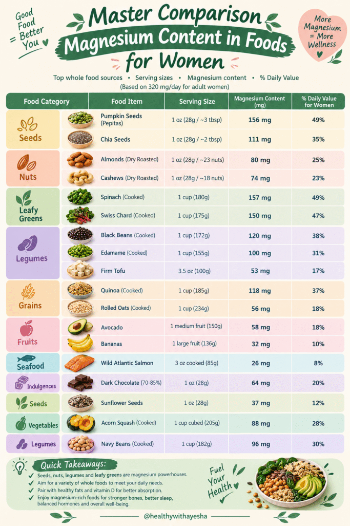 Magnesium-Rich Foods